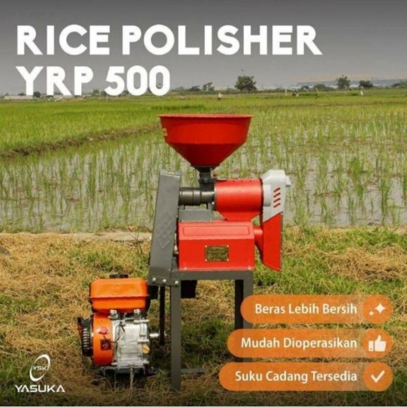 MESIN GILING PADI SELEP PADI YRP-500 YASUKA RICE POLISHER