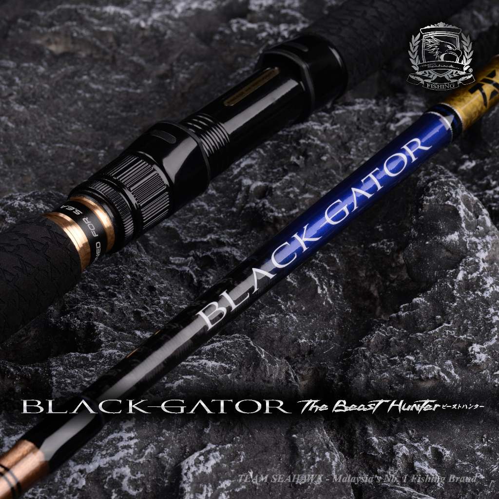 Joran Popping Team Seahawk Black Gator The Beast Hunter