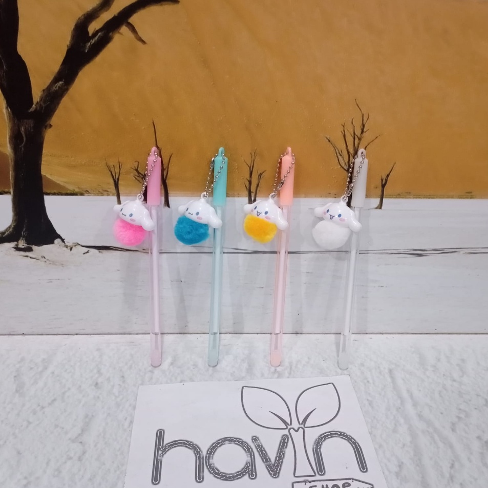 

Buruan Beli 12pc PEN GEL CINNAMOROLL KELINCI MELODY SANRIO PENA PULPEN BULU