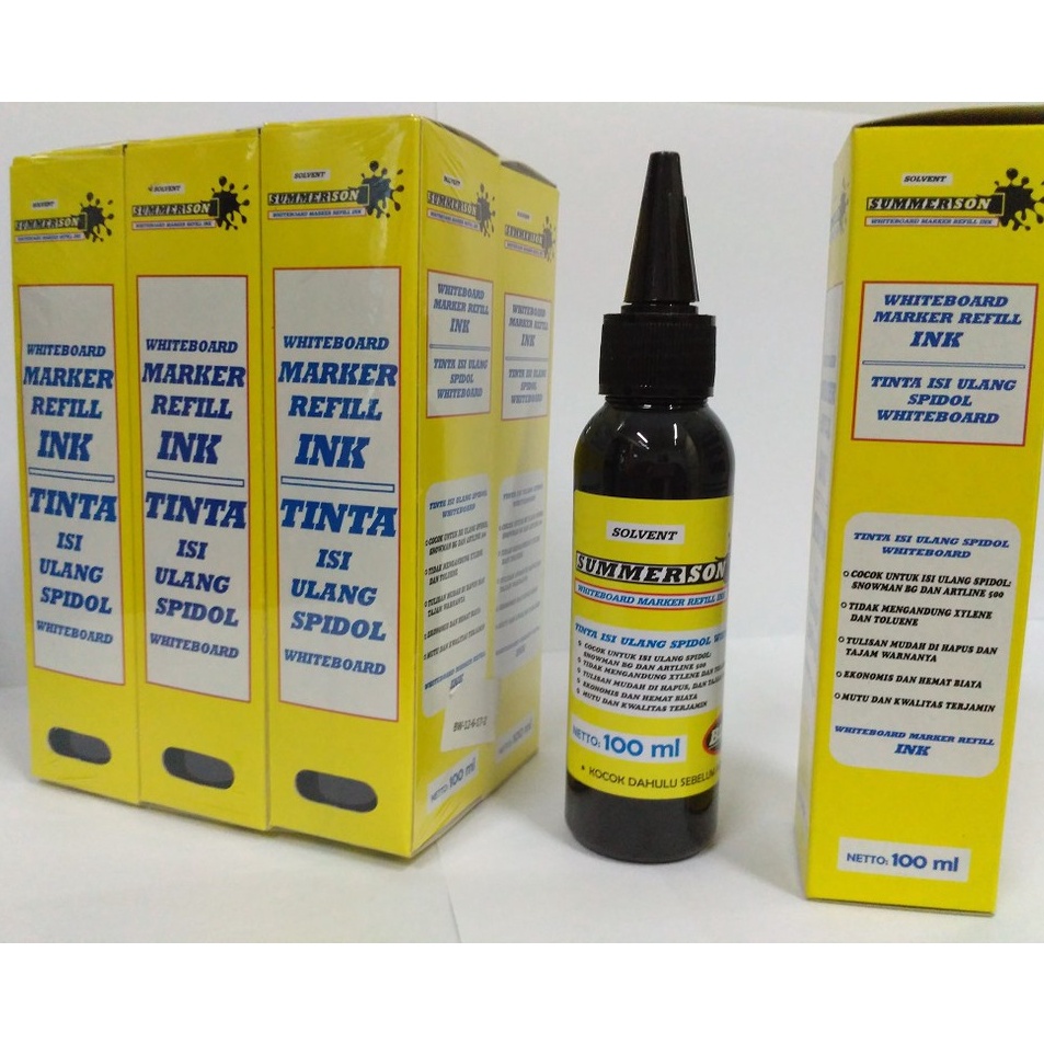 

Terlaris Tinta Spidol Whiteboard Summerson 1 ml Murah hemat berkualitas