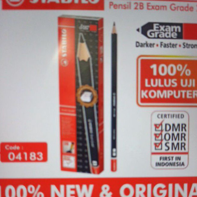 

KI3 Pensil 2B Stabililo isi 12