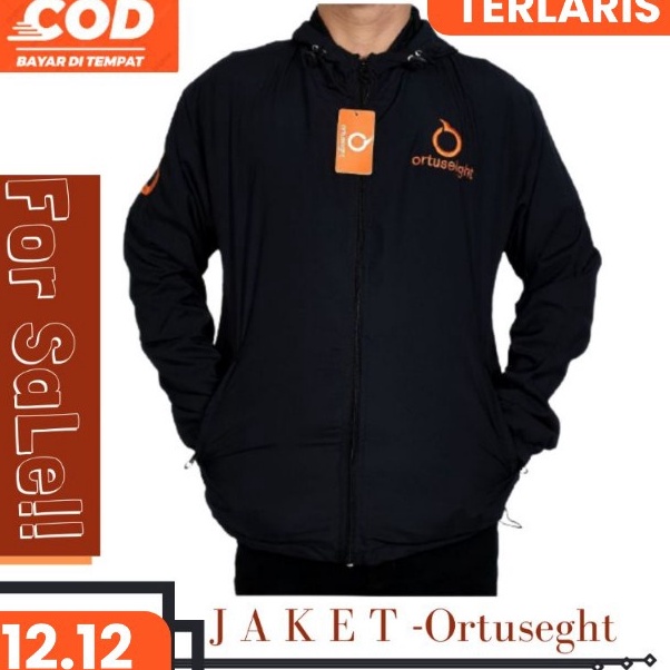 KODE P42D Jaket parasut ortuseight jaket ortus sport running casual premium pria wanita original ola