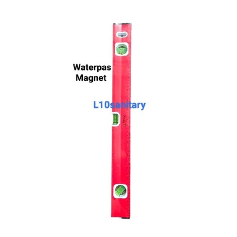 

FG2 Penggaris WATERPAS MAGNET 24 6cm Waterpas MAGNIT Panjang Waterpas Magnet Merah 24 Inch 6 cm
