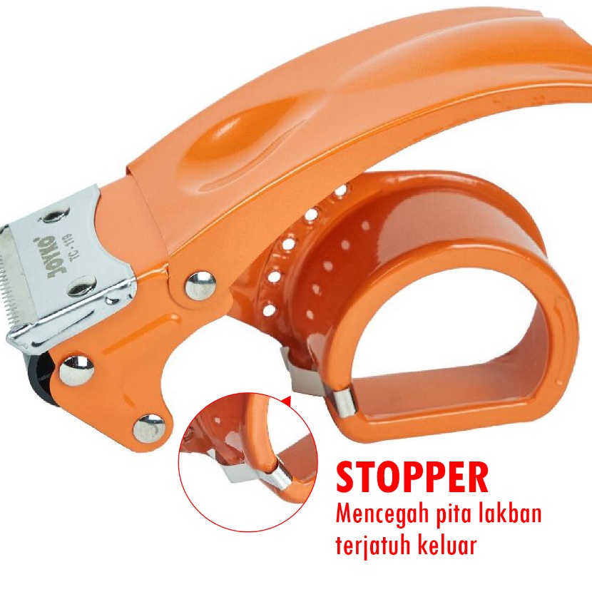 

Hot 1 Unit Adhesive Tape Cutter JOYKO TC119 Tempat Pemotong Lakban 2 Inch Besar 45 48 mm Up To 5 Yards