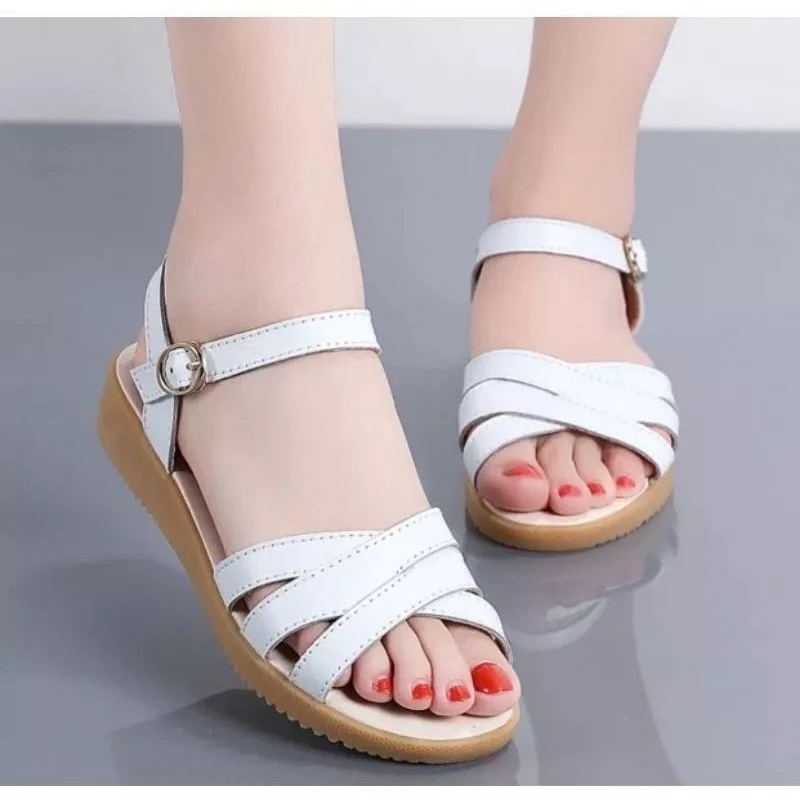 Sandal Wanita FlatShoes Korea Style (Jen-89)