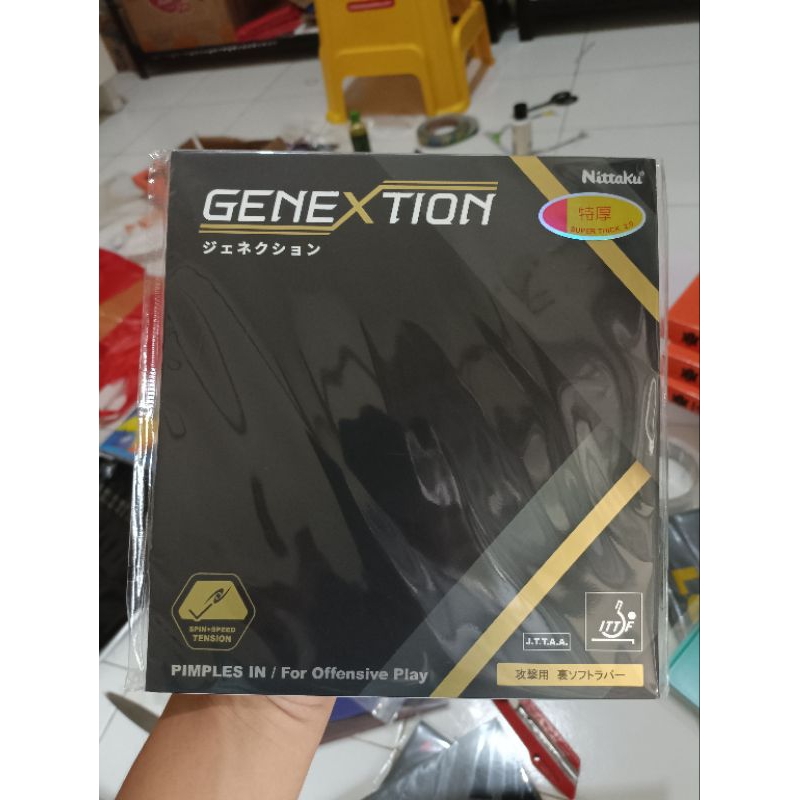 KARET BAT TENIS MEJA NITTAKU GENEXTION ORIGINAL