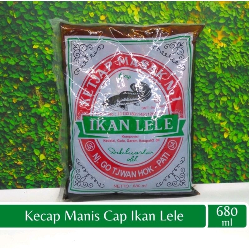 

Kecap manis cap ikan lele khas pati - kecap lele 680(1kg) kecap masak