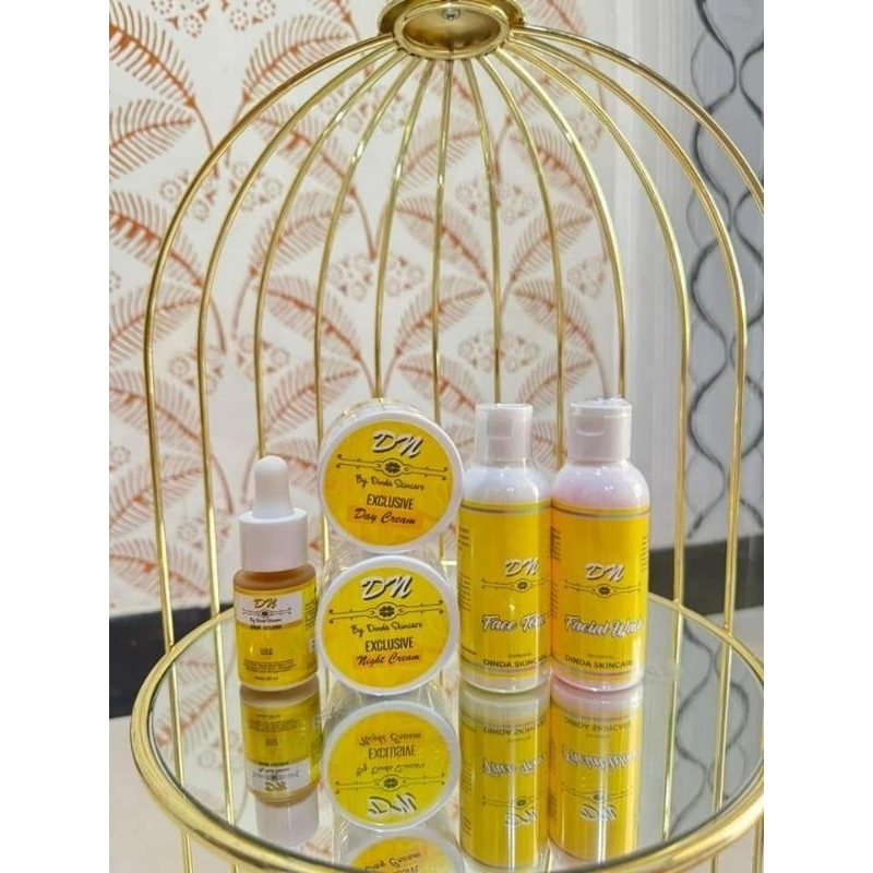 Cream Dinda SkinCare-Paket Lengkap Serum(SMS)-Untuk Wajah Flek jerawat pa rah