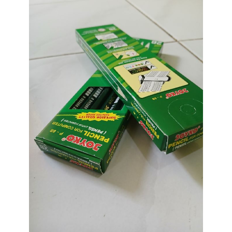 

PENSIL 2B JOYKO P-88 HIJAU (12PCS)