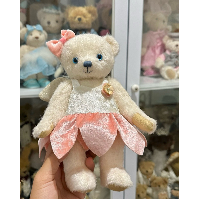 teddy bear klasik bulu jarum artikulasi