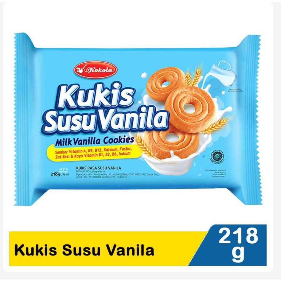 

Kokola Kukis Vanila 218 gr