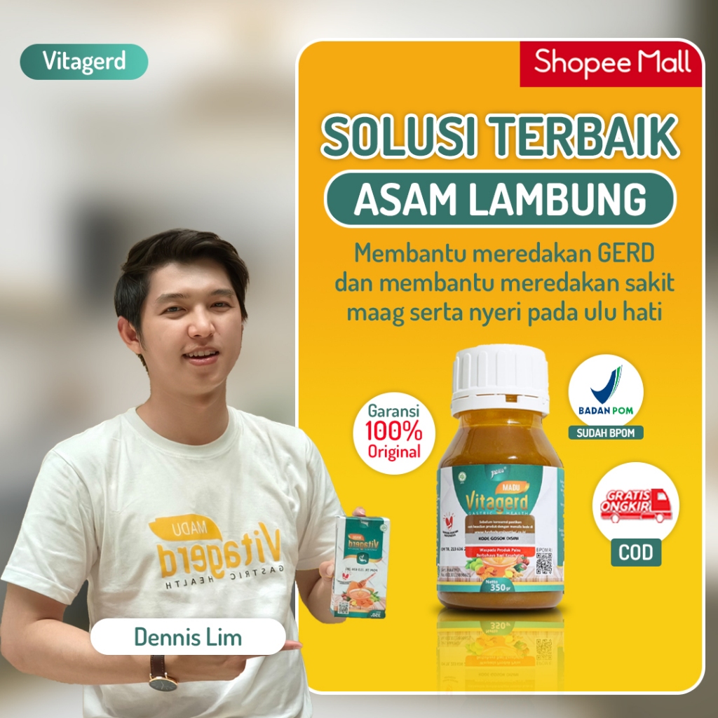 

Vitagerd Madu Herbal Berat Bersih 350 Gram