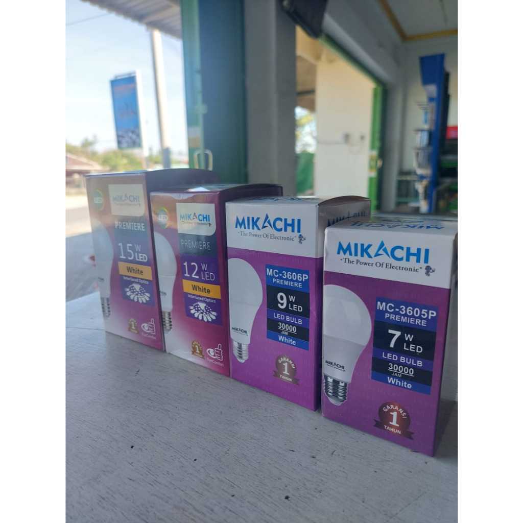 Mikachi Lampu LED PUTIH/ Mikachi Premiere LED Lamp/Lampu LED Mikachi Putih