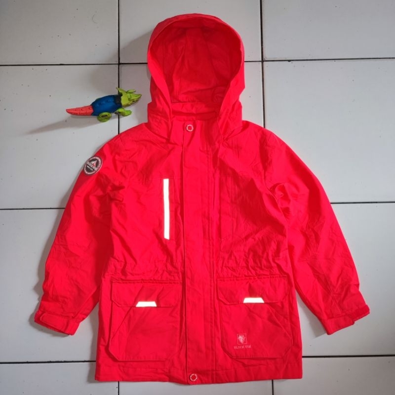 Jaket Outdoor Anak Perempuan BLACK YAK Montaineers Original 100% Second Preloved Branded Gunung Hood