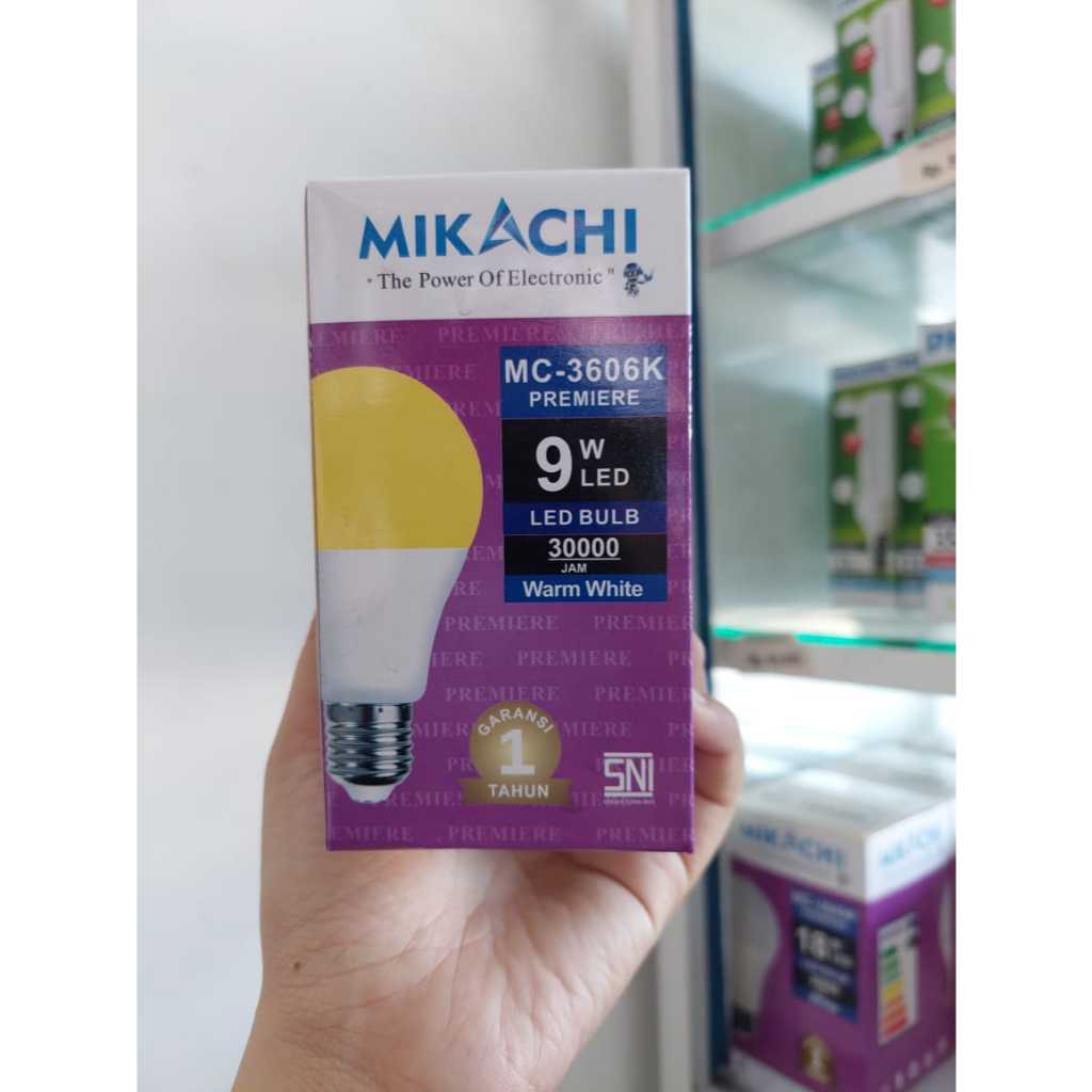 Mikachi Lampu LED Kuning Warm White/ Lampu LED Kuning/ Lampu Mikachi Premiere/LED LAMP