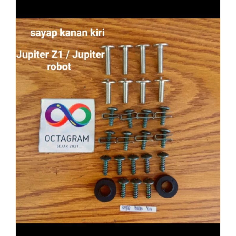 baut sayap kanan kiri Jupiter Z1/ Jupiter robot
