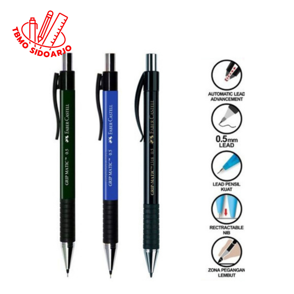 

TBMO Faber Castell Mechanical Pencil Grip Matic 1318 - Satuan