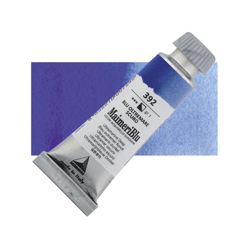 

Cat Air Lukis Maimeri Blu Watercolour 12ml MaimeriBlu Ultramarine Deep 392 M1609392 - PC