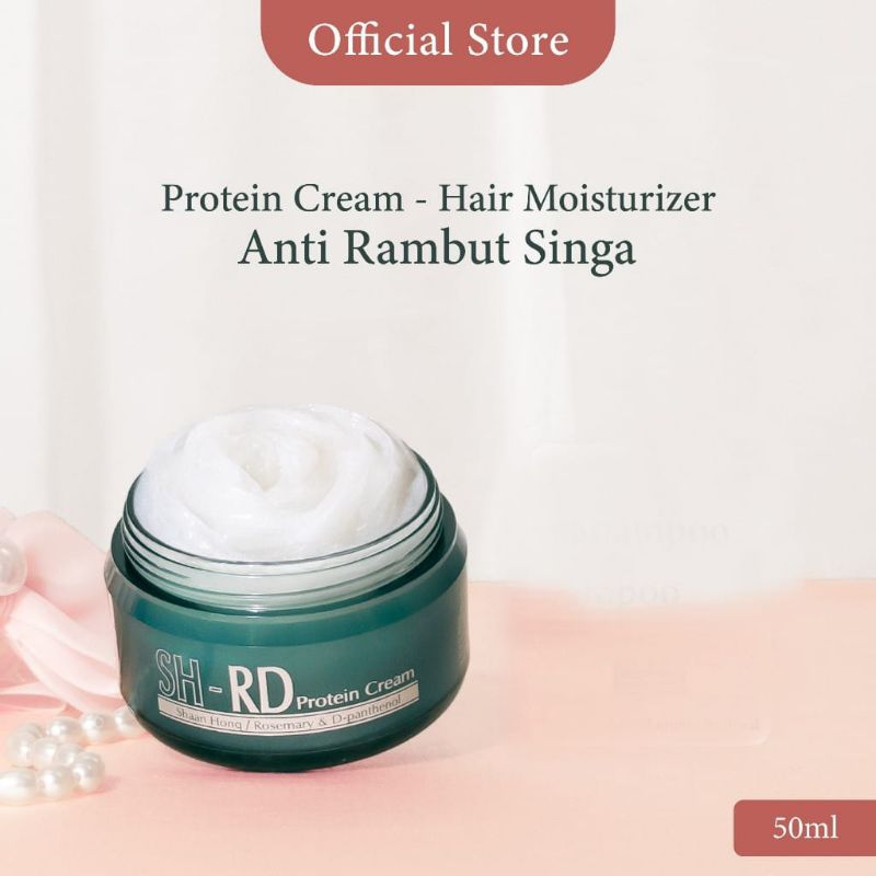 SH-RD - Protein Cream 50ml | Moisturizer & Vitamin Rambut | Hair Care Rambut