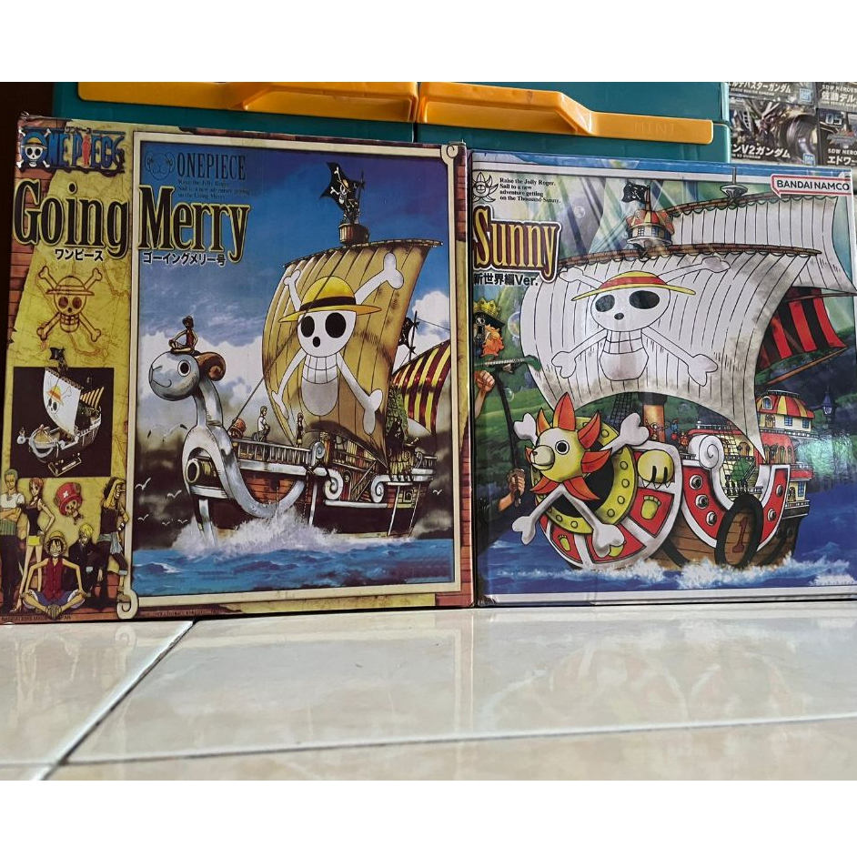 Kapal One Piece Kapal Thousand Sunny Kapal Going Merry Size 25cm Kapal One Piece New