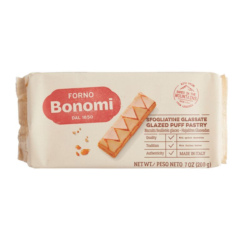 

FORNO BONOMI GLAZED PUFF PASTRY 135GR