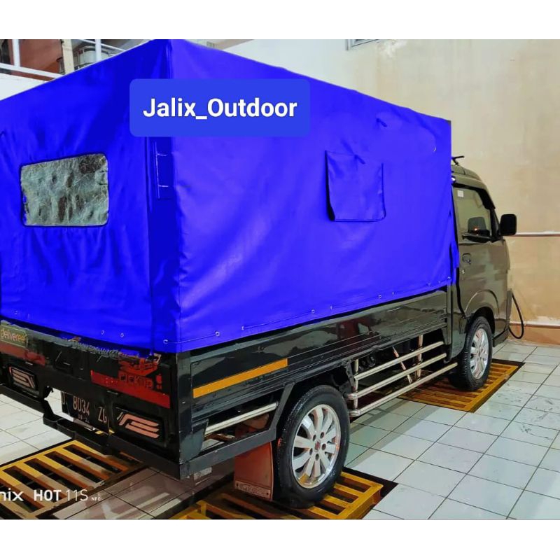 Tumblergrafik Terpal Krodong Pickup Grandmax,,L300,, Carry Tayo,, Futura,,Dll Rangka Tinggi,,Terpal