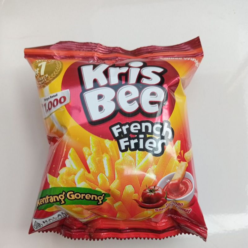 

Krisbee French Fries 9 gram 1 renteng