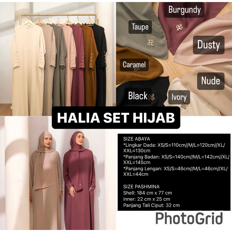 HALIA SET HEAVEN HAVANA ABAYA HEAVEN LIGHTS SHAHEEN DRESS HEAVEN LIGHTS