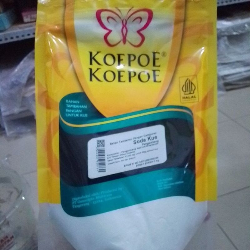 

Koepoe Koepoe Soda Kue 1kg / baking powder / baking soda