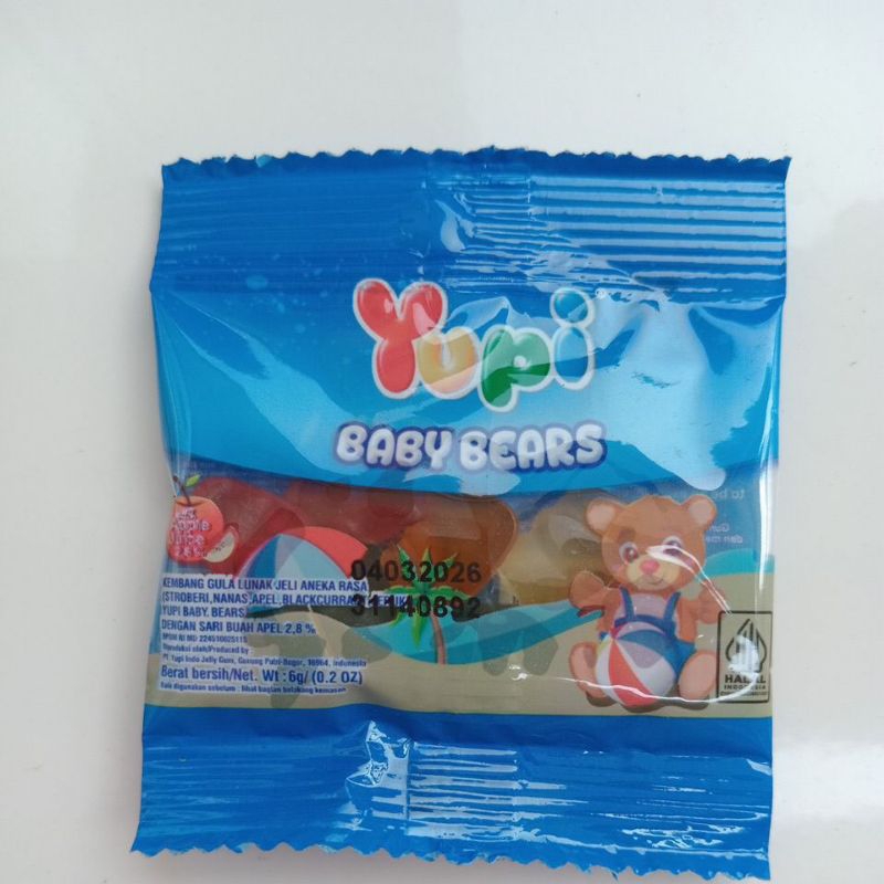 

Yupi Baby Bears 1 box