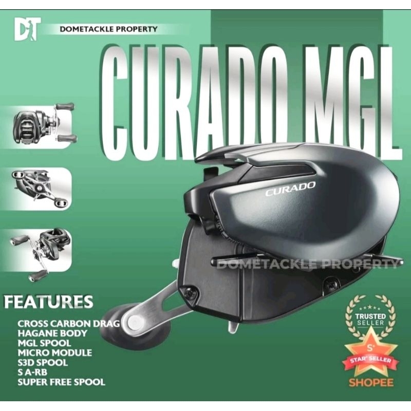 REEL BC SHIMANO CURADO MGL 151XG