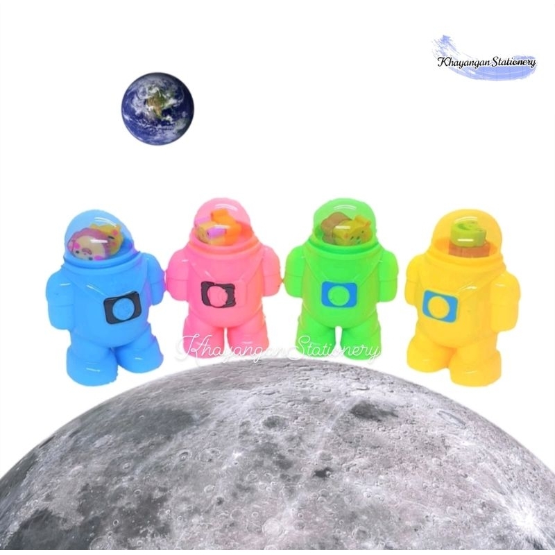 

Serutan / Rautan Pensil Karakter ASTRONOT+Penghapus TR 3033