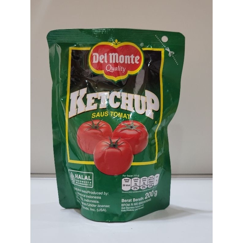 

Del monte saus tomat 200g ref