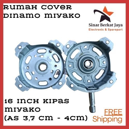 Rumah Cover Dinamo Kipas Angin Miyako 16 inch Original