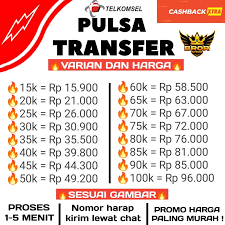 Pulsa transfer Telkomsel Simpati As Loop murah