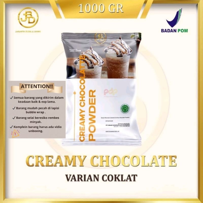 

JBD Powder Creamy Choco 1kg PLAIN