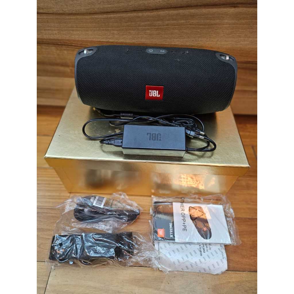 JBL Xtreme Portable Bluetooth Speaker Black Hitam Bekas Second 100%ORI