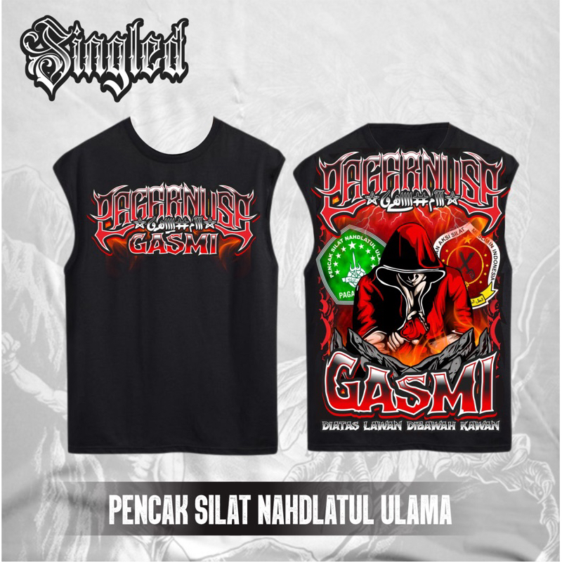 Kaos Singlet Motif Pagar Nusa Gasmi Diatas Lawan Dibawah Kawan Terbaru Sablon Print Dtf By Foxclot C