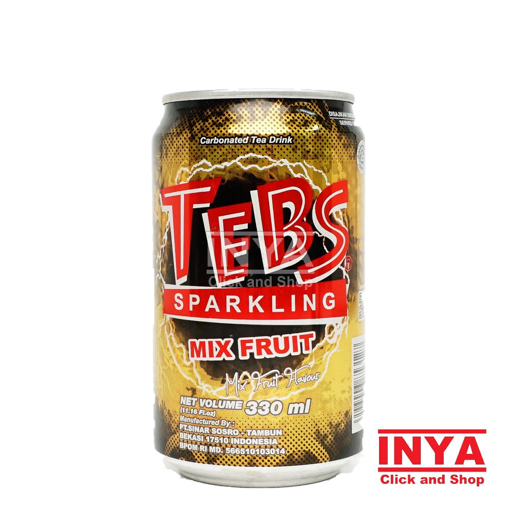 

TEBS Sparkling Mix Fruit 330ml - Minuman Teh - Soft drink