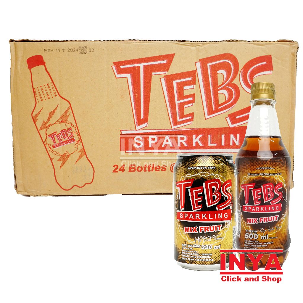 

TEBS Sparkling Mix Fruit BOX - Minuman Teh - Soft drink