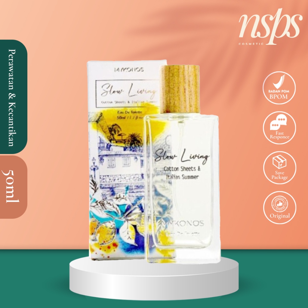 NSPS Cosmetic - Mykonos Slow Living EDT 50ml