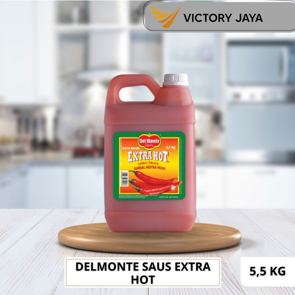 

Delmonte Sauce Extra Hot Galon 5,5 kg