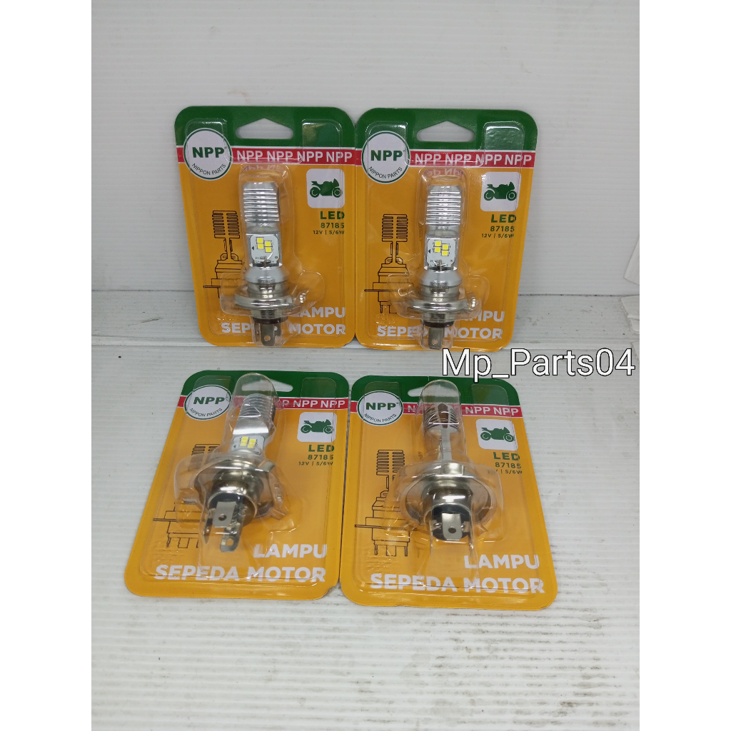 Bohlam Lampu LED Kaki 3 Vixion Verza NPP