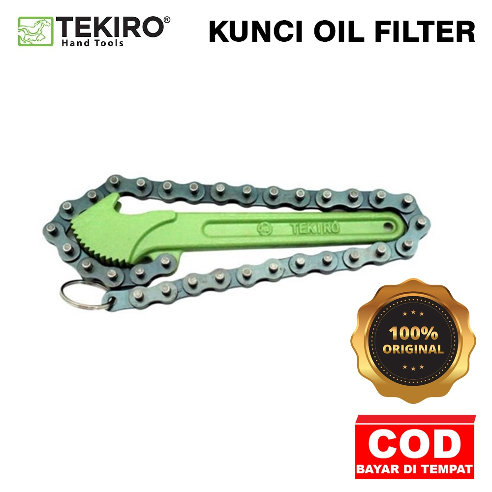 TEKIRO Kunci Oil Filter Rantai / Filter Oli Rantai / Oil Filter Wrench (Chain)