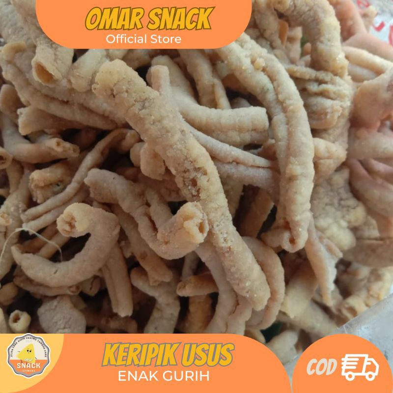 

Keripik Usus Ayam 1kg Daun Jeruk Original Crispy Murah