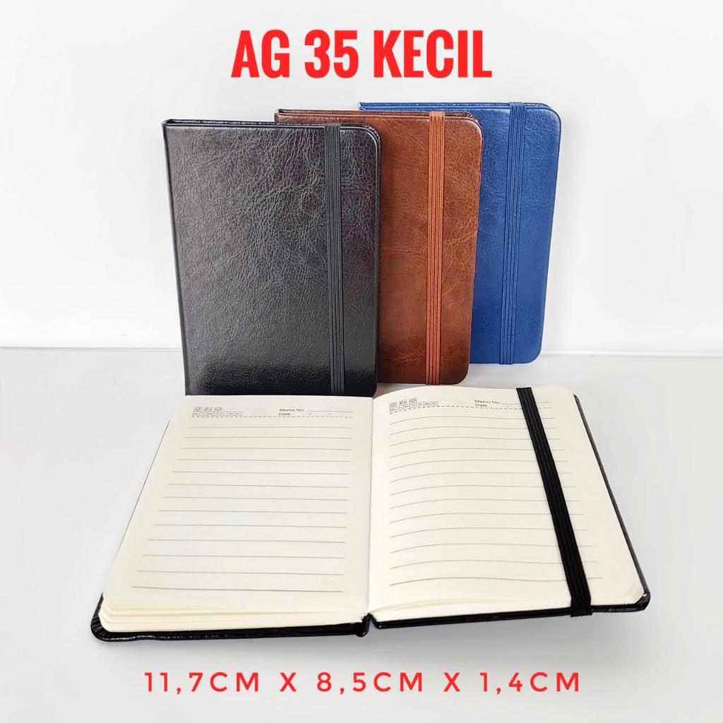 

Buku AG 35 Kecil, Buku Memo, Buku Catatan Kerja Meeting Kantor, Kuliah, Buku Planner Custom