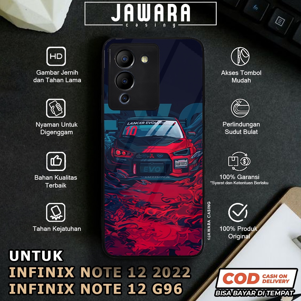 Case Infinix Note 12 2022 G96 Casing Infinix Note 12 2022 G96 [CARS] Premium Glossy Case Hp Infinix 