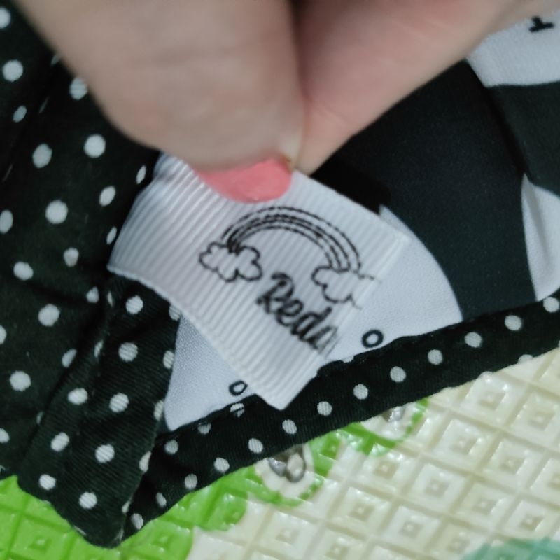 Red Art Baby Blanket with Hoodie