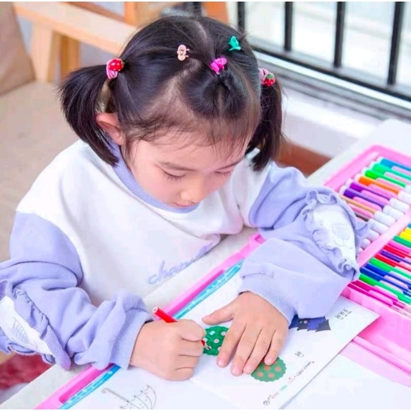 

Crayon Anak Isi 42 Pcs / Alat Lukis FULL COLOURS / Crayon Mewarnai - PT TOYS