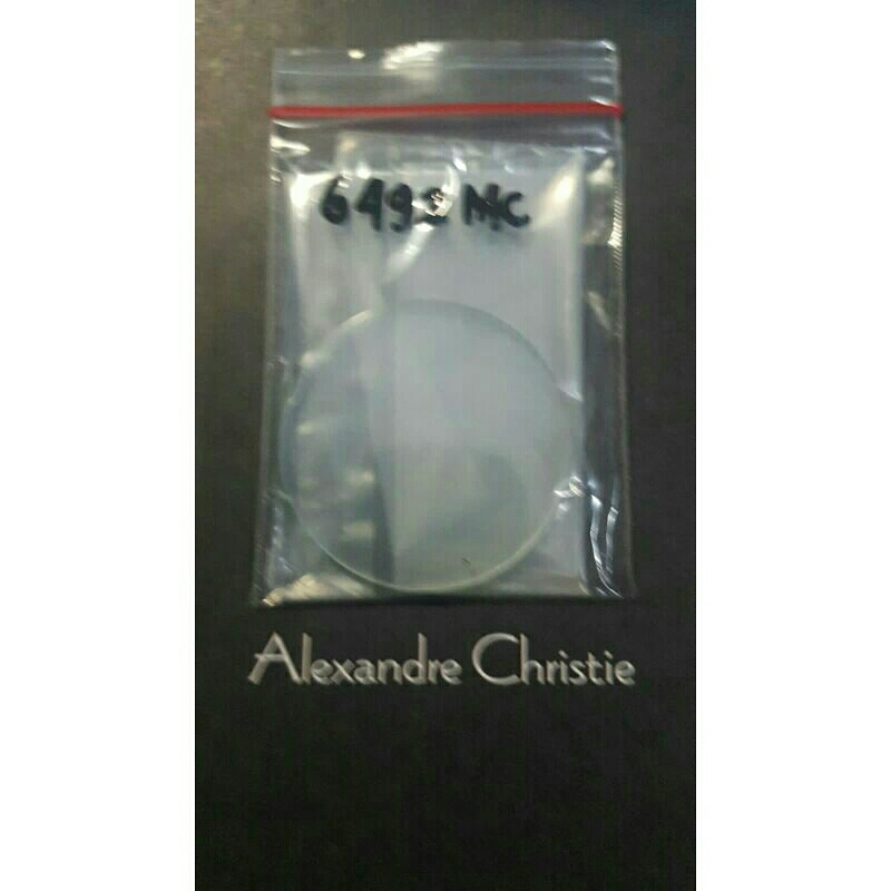 kaca jam tangan pria alexandre christie 6492MC original